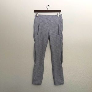 NWOT Lululemon athletica grey and white leggings